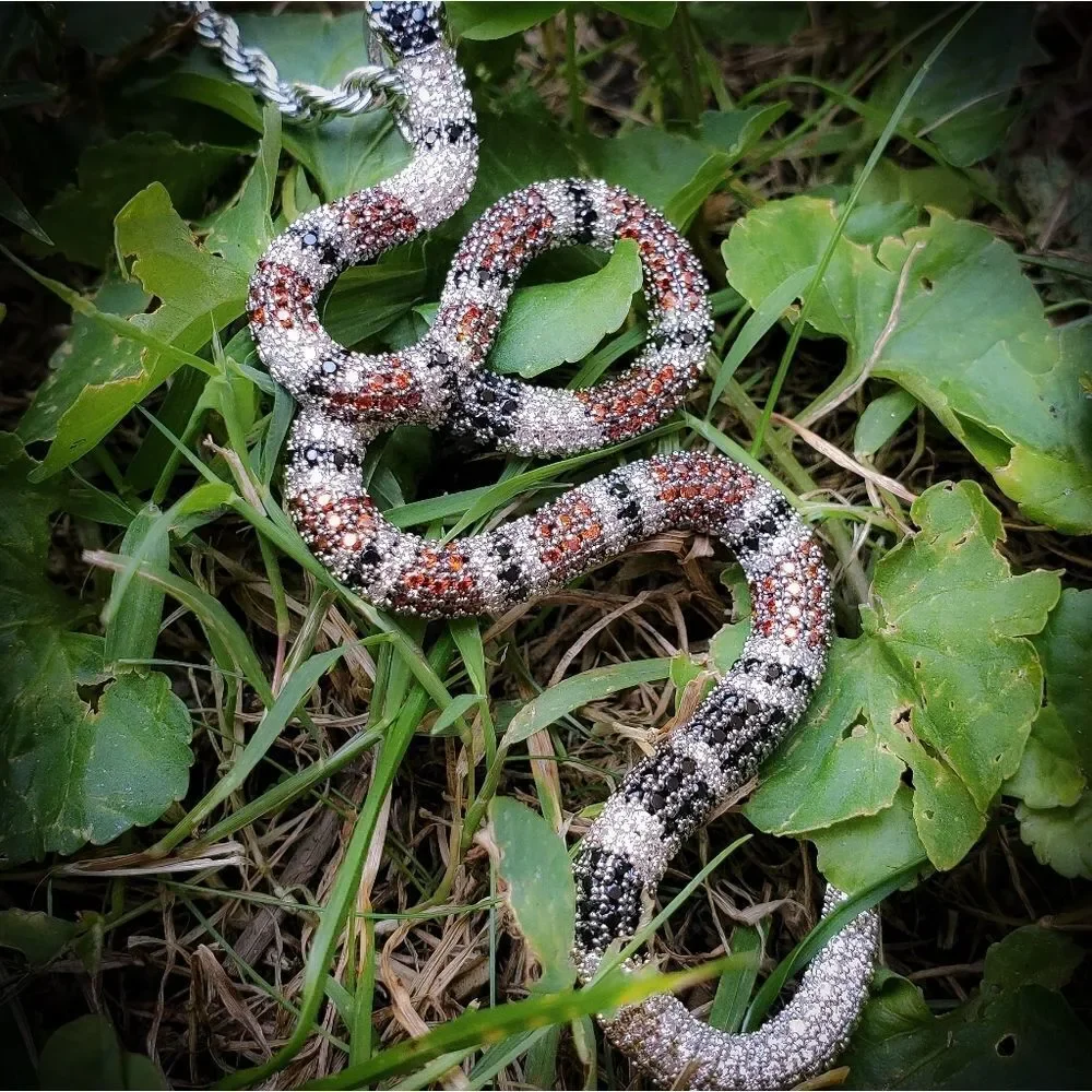 Fashion Brand Snake Pendant